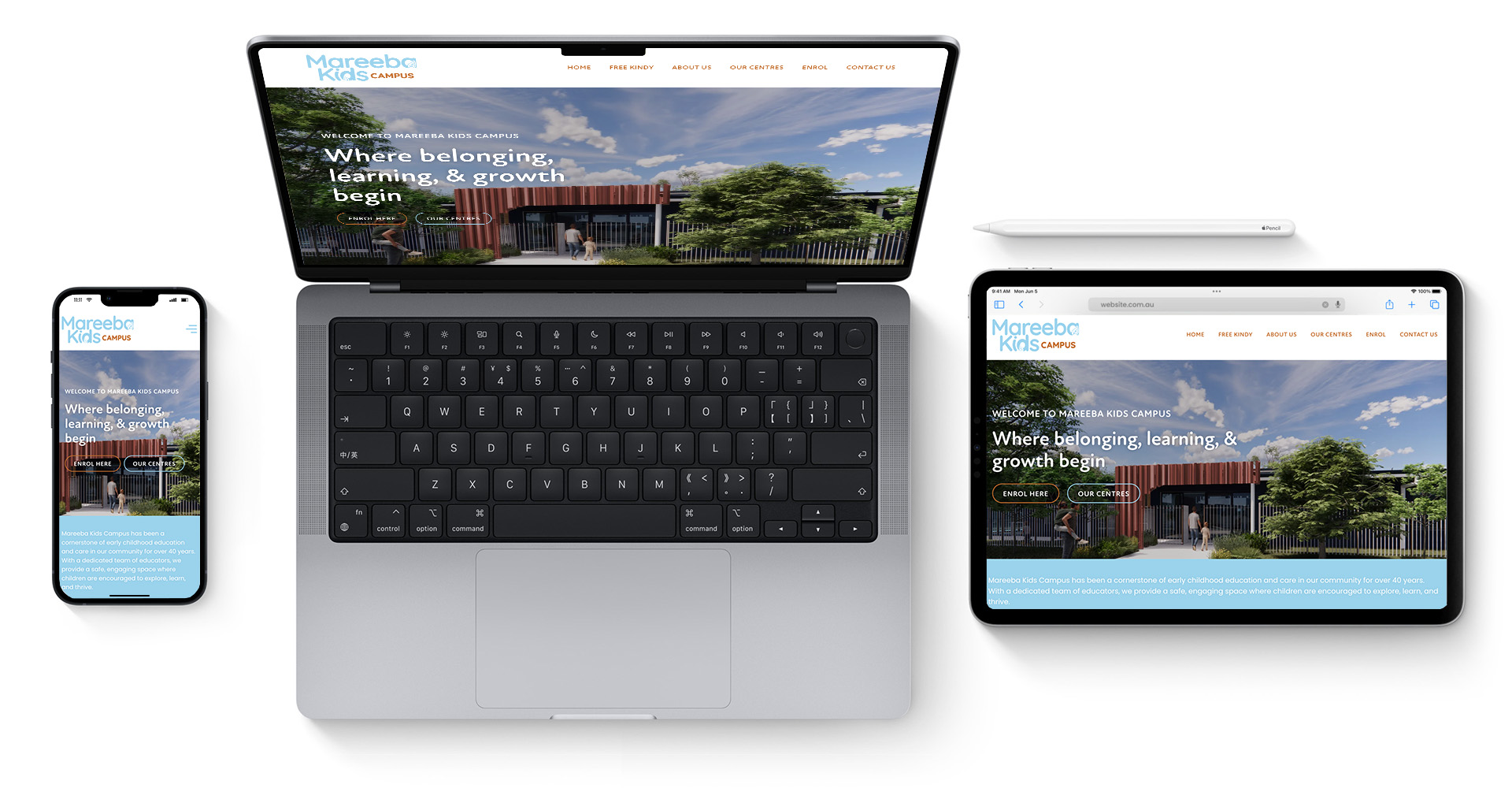 Mareeba Kids Campus Website