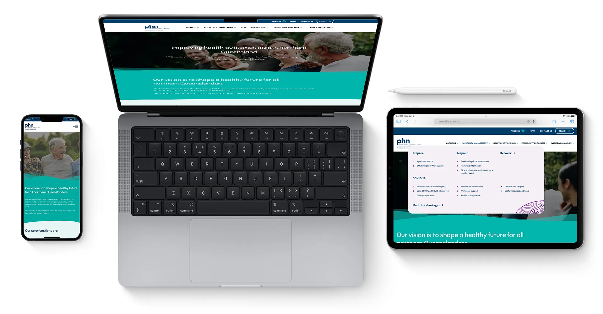 NQPHN Website Device