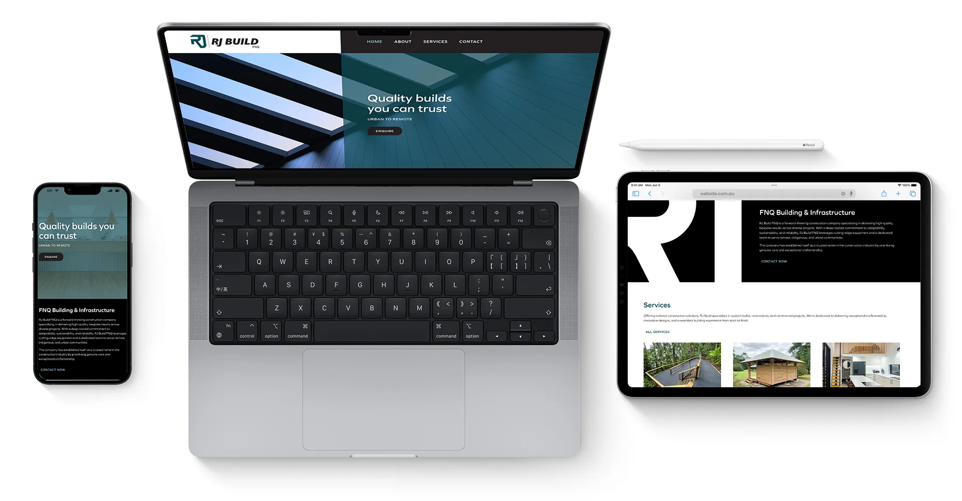 RJ Build Website